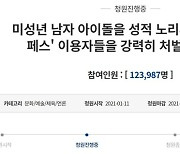 "男아이돌 성적 대상화 '알페스' 처벌" 靑 청원..12만명 동의