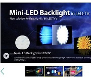 [CES 2021]루멘스, 미니 LED BLU와 마이크로 LED 헤드램프 공개