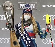 시프린, 월드컵 스키 여자 회전 우승..최다 승 단독 3위