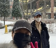'이봉원♥' 박미선, 183cm 아들과 데이트..장영란 "잘생겼다" [★해시태그]