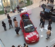 테슬라 전기 SUV '모델Y' 국내 첫 공개
