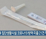 충북 집단생활시설 코로나19 방역 미흡 21건 적발