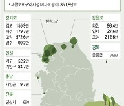 [그래픽] 군사시설보호구역 변동 현황