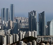 부산 아파트가격 상승률 주춤..풍선 효과도 시들