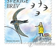 환경운동가 툰베리, 스웨덴 우표에 등장