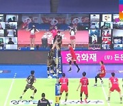 '펠리페 24점' OK금융그룹, 한국전력에 풀세트 승리