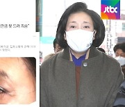 박영선, 서울시장 제3후보론에 '종달새 글·눈물 사진'
