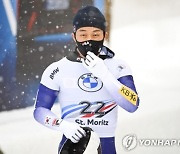 '아이언맨' 윤성빈, 올 시즌 첫 월드컵서 동메달