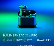 레이저, 노이즈 캔슬링 지원하는 무선 이어버드 'Razer Hammerhead True Wireless Pro' 출시