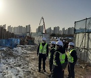 [동정] 박영수 국토안전관리원장, 안산 흙막이지지대 붕괴현장 방문
