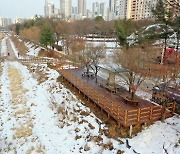 과천시, 중앙공원에 시민 휴게공간 '자전거플랫폼' 설치