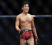 UFC 파이터 최승우, "UFC 페더급 톱10에 이름을 올리고 싶다."