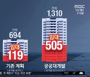 '공공재개발' 8곳 공개.."세제 완화 없다"