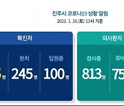 16일 진주시 1명 추가 확진..국제기도원발 확산세 주춤