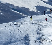 ITALY ITALY CORONAVIRUS SKI AREAS