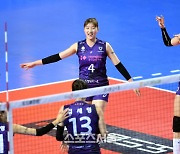 [포토] 김연경 '기막힌 공격이였어'