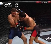 UFC 할로웨이, 5R 판정 끝에 케이터 잡고 2연패 탈출