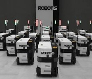 로보티즈, 자율주행 로봇 활용..음식 배달 시범 서비스 시행