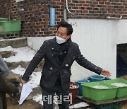 [포토]오세훈, '사직동 주민 고충 청취'