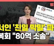 [뉴있저] 독립운동가 대충 살았다? 윤서인 '막말' 파문..광복회 '80억 소송'