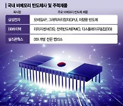 없어서 못파는 시스템반도체..중견사들도 신났다