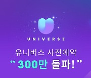 엔씨(NC), K팝 플랫폼 '유니버스' 사전 예약 300만 돌파