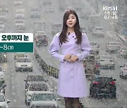 [날씨] 광주·전남 곳곳 대설주의보..오후까지 최고 8cm