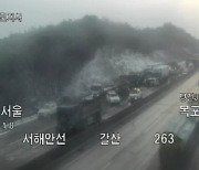 서해안고속도로 당진나들목 부근 서울 방향 35중 추돌사고