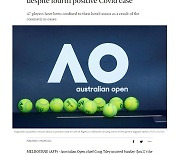 호주 오픈 선수들 태운 전세기서 코로나 확진자 잇따라