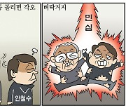 [만평] 조기영 세상터치 2021년 1월 18일