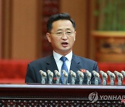 북한 최고인민회의 참석한 김덕훈 내각 총리