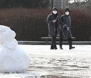 경기북부, 내일 아침까지 강추위..오후부터 풀려