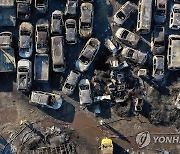 중고차 100여대 불탄 인천 수출업체