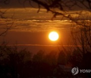 LATVIA WEATHER SUNSET