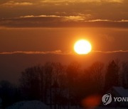 LATVIA WEATHER SUNSET