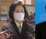 민주당 박영선·우상호 2파전 확정..야권 단일화는 평행선