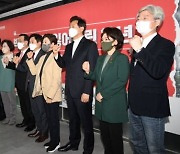 '서울시장 승리' 자신감..한자리 모인 국민의힘 후보자들