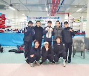 한국 복싱 대표팀 첫 여성 코치.. 캐나다 국대 출신 포틴