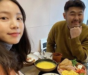'김기방♥' 김희경, 출산 1달 만에 되찾은 몸매.."고마운 남편"[★해시태그]