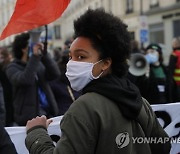 Virus Outbreak France Student Protest