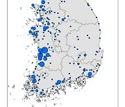 한파 탓 1월 겨울철새 개체수 감소..전월 대비 6%↓