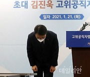 <포토> 인사하는 김진욱 공수처장