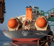 포스코, LNG연료 벌크선 해외운항 세계최초 성공