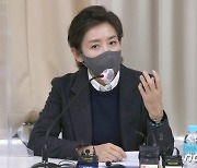 나경원 "女 서울시장 될 때"..박영선과 빅매치 전망