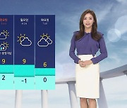 [날씨] '서울 3도' 출근길 포근..오후부터 전국에 비