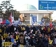 '국회 불법 집회 주도' 보수단체 회원 14명 검찰 송치