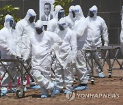 Virus Outbreak Zimbabwe State Burial
