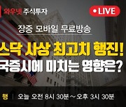 [와우넷 공개방송] 나스닥 사상 최고치 행진! 한국증시에 미치는 영향은?