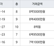 고양 식사동 위시티블루밍3단지 145㎡ 8억5000만원에 거래