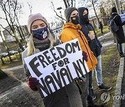SWEDEN RUSSIA PROTEST